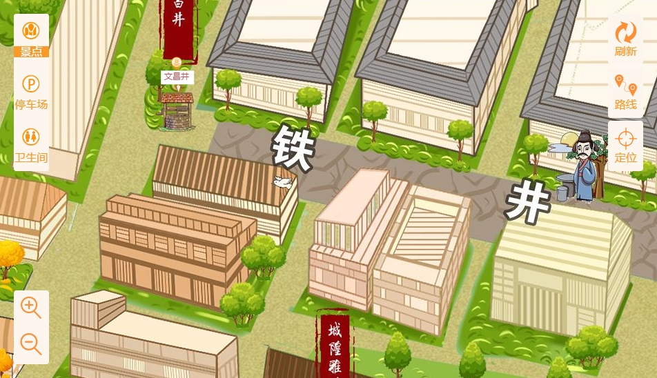 永定智慧景区：手绘地图与语音导览的完美融合